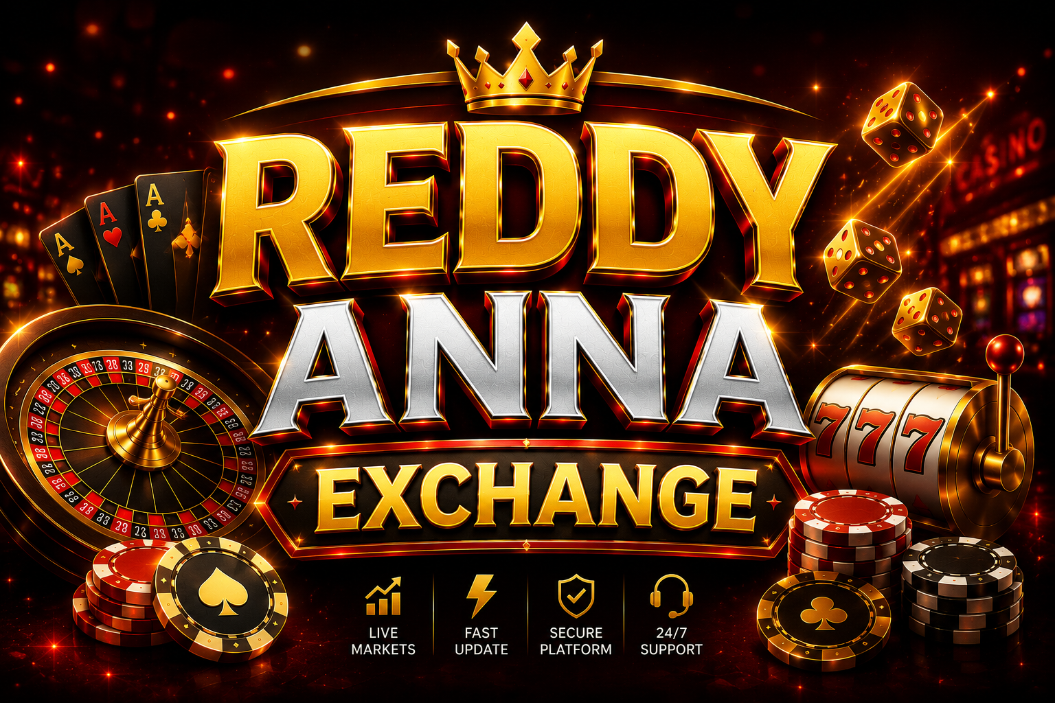 Reddy Anna Exchange back lay betting India 2026